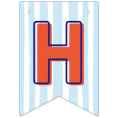 Nautical Lobster Happy Birthday Vlaggetjes (Tweede vlag)