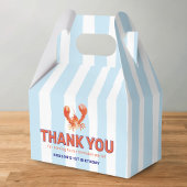 Nautical Lobster Kids Birthday Bedankdoosjes