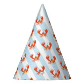 Nautical Lobster Kids Birthday Feesthoedjes (Links)