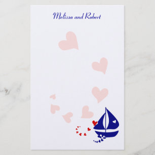 Nautical Love Briefpapier