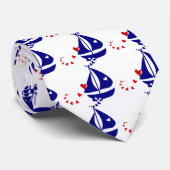 Nautical Love Stropdas (Opgerold)