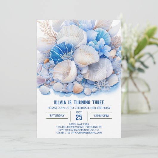 Nautical Magic Boy Verjaardag Kaart (Staand voorkant)