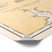 Nautical map of Outer Banks, North Carolina Poster (Hoek)