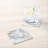 Nautical Map onderzetter of Nantucket (Insitu)