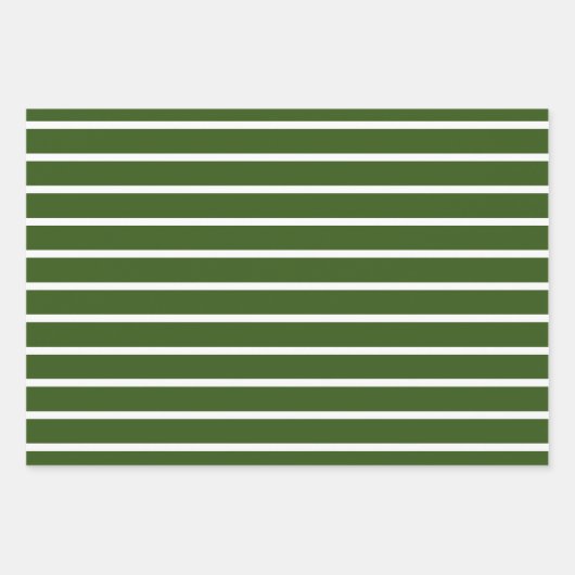 Nautical marine & Green Birthday Wrapping  Inpakpapier Vel (Voorkant 2)