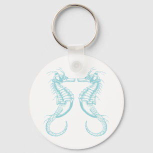 Nautical Marine Seahorse Sleutelhanger