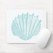 Nautical Marine Seashell Muismat (Met muis)