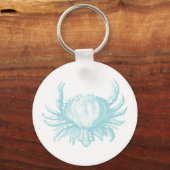 Nautical Marine Zee Crab Sleutelhanger (Voorkant)