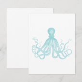 Nautical  Marine Zee Octopus (Voorkant / Achterkant)