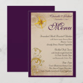 Nautical Menu cards (Voorkant / Achterkant)