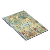  Nautical Mermaids and Jouw naam Notitieboek (Rechterzijde)