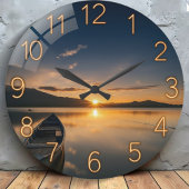 Nautical mountain lakehouse rustic nautical lake grote klok