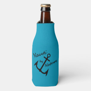 Nautical Nauti by Natuur Girl Blauwgroen flessenko Flesjeskoeler