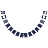 Nautical Navy Anchor Bunting Vlaggetjes (Alle)