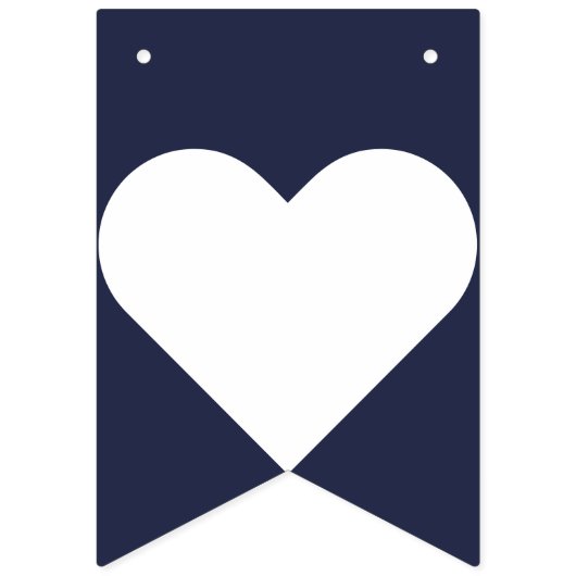 Nautical Navy Anchor Bunting Vlaggetjes (Tweede vlag)