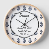 Nautical Navy Anchor Pattern (Voorkant)