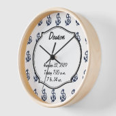 Nautical Navy Anchor Pattern (Hoek)