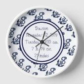 Nautical Navy Anchor Pattern (Voorkant)