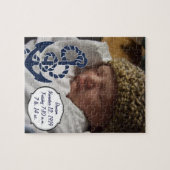 Nautical Navy Anchor Pattern Legpuzzel (Horizontaal)