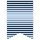 Nautical Navy and Light Blue Bunting Vlaggetjes (Derde vlag)