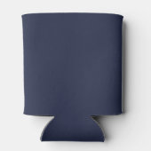 Nautical Navy Blue - Aangepaste Groomsmen Blikjeskoeler (Achterkant)
