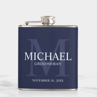 Nautical Navy Blue - Aangepaste Groomsmen