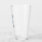 Nautical Navy Blue Custom Family Lake House Glas (Links)
