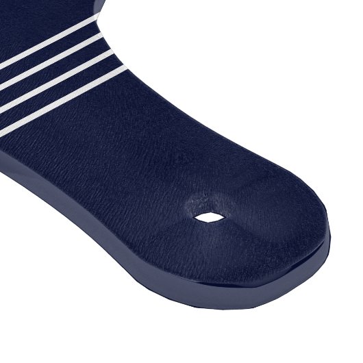 Nautical Navy Blue Sailboat Coastal Monogramed Snijplank (Hoek)