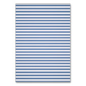 Nautical Navy Blue Tying Knot Stripes Bruiloft Kaart (Achterkant)