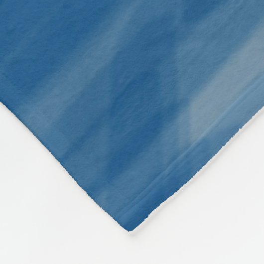 Nautical Navy Blue Welcome Aboard Name Anchor Fleece Deken (Hoek)