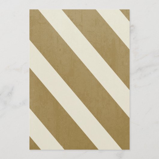 Nautical Navy & Gold Menu (Achterkant)