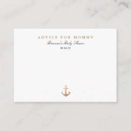 Nautical Navy | Kaarten voor mammie-advies