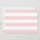 Nautical Navy Light Pink Anchor Wedding Photo Save The Date (Achterkant)