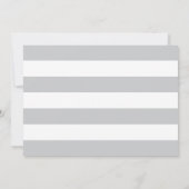 Nautical Navy Platinum Gray Anchor Weddenfoto Save The Date (Achterkant)