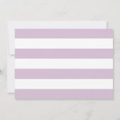 Nautical Navy Violet Paars Anchor Weddenfoto Save The Date (Achterkant)