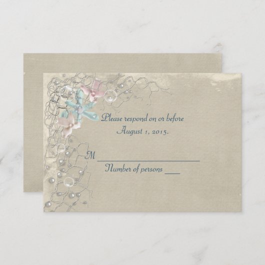 Nautical Net RSVP (Voorkant / Achterkant)