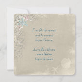 Nautical Net Wedding Invitation Kaart (Voorkant)