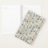 Nautical Newspaper Pattern Planner (Display)