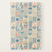 Nautical Newspaper Pattern Planner (Achterkant)