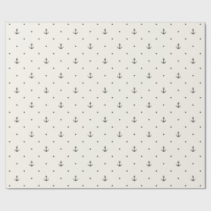 Nautical Ocean Anchor Gift Cadeaupapier