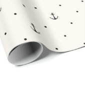 Nautical Ocean Anchor Gift Cadeaupapier (Rol Hoek)