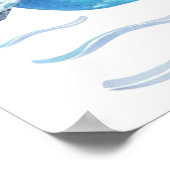 Nautical Ocean Animals Boot Nursery Decor Poster (Hoek)