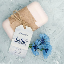 Nautical Ocean Baby shower Dank u Cadeau Labels Cadeaulabel