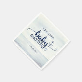 Nautical Ocean Baby shower Servet (Hoek)