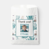 Nautical Ocean Birthday Photo Thank You Bedankzakje (Voorkant)