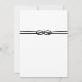 Nautical Ocean Blue Waterverf Foto Save The Date (Achterkant)