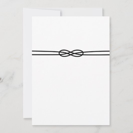 Nautical Ocean Blue Waterverf Foto Save The Date (Achterkant)