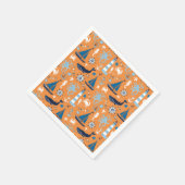 Nautical Ocean Oranje Servet (Hoek)