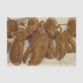 Nautical Ocean Texture Lobster Tissuepapier (Voorkant)