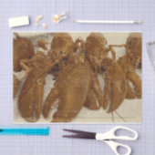 Nautical  Ocean Texture Lobster Tissuepapier (Craft)